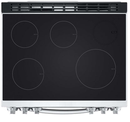 Cuisinière intelligente à induction LG de 6,3 pi³ avec hublot InstaViewMD et friture à air - acier inoxydable résistant aux traces - LSIL6…