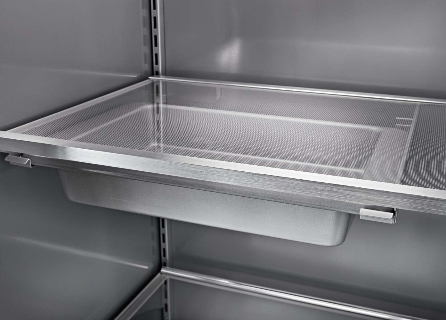 Réfrigérateur KitchenAid de 30 pi³ et de 48 po à compartiments juxtaposés - panneau personnalisable - KBSN708MPA | KitchenAid 48 30 Cu. Fort. Réfrigérateur côte à côte - Prêt pour les panneaux…