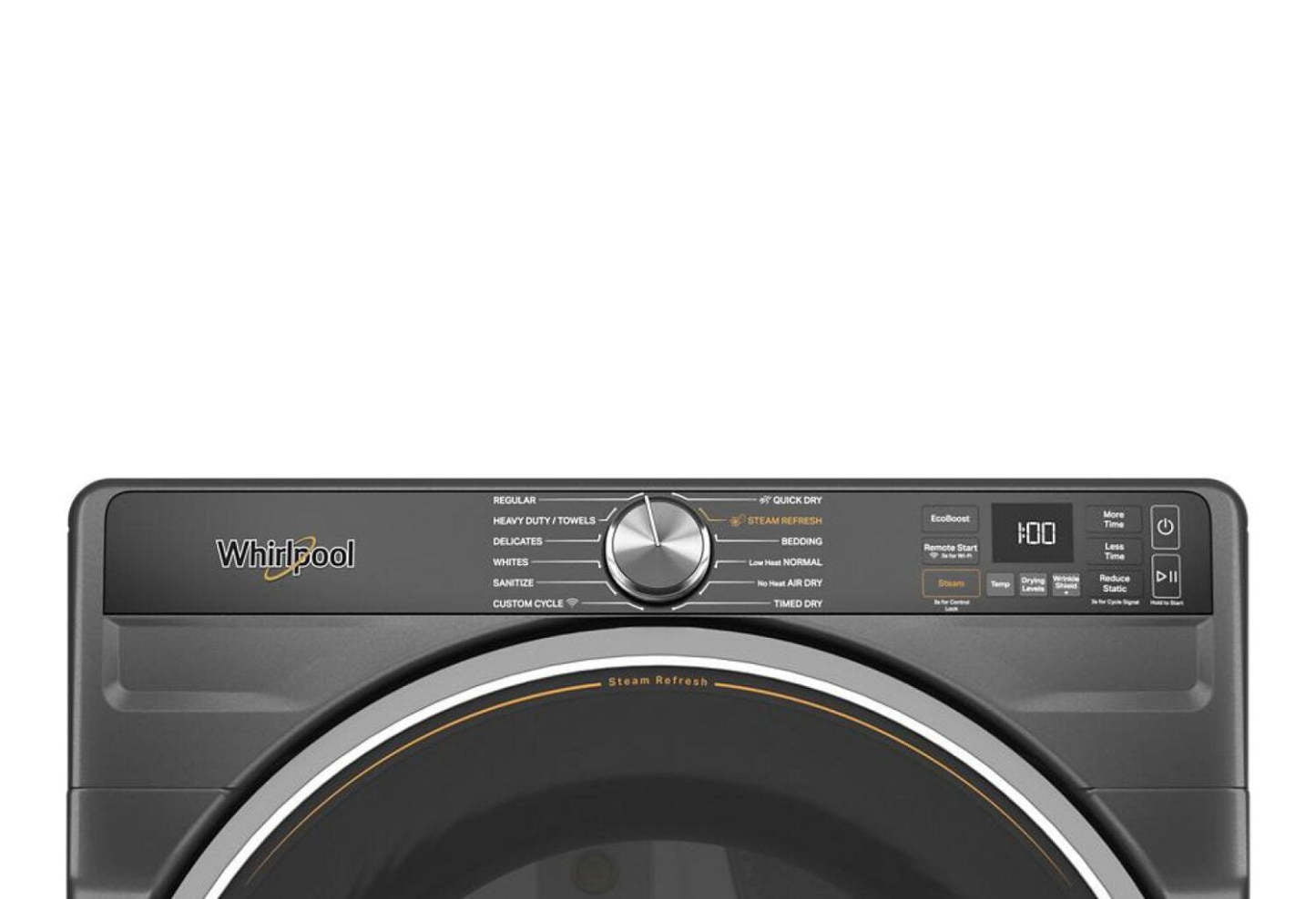 Whirlpool 7,4 pi³ Sécheuse électrique intelligente avec vapeur - YWED6720RU | Sécheuse électrique intelligente Whirlpool de 7,4 pi³ avec vapeur - YWED6720RU | YWED672U