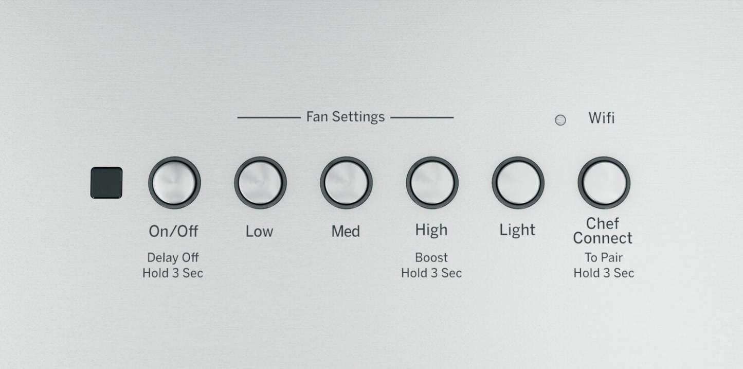 Hotte de cuisinière GE Smart Insert avec éclairage LED à intensité variable - UVC9360SLSS | Hotte de cuisinière intelligente GE avec éclairage à DEL à intensité variable - UVC9360SLSS | UVC9360S