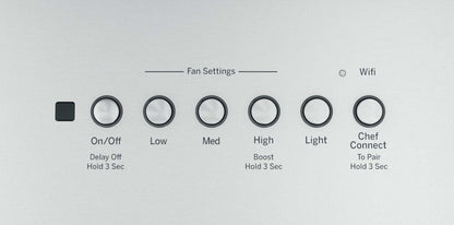 Hotte de cuisinière GE Smart Insert avec éclairage LED à intensité variable - UVC9360SLSS | Hotte de cuisinière intelligente GE avec éclairage à DEL à intensité variable - UVC9360SLSS | UVC9360S