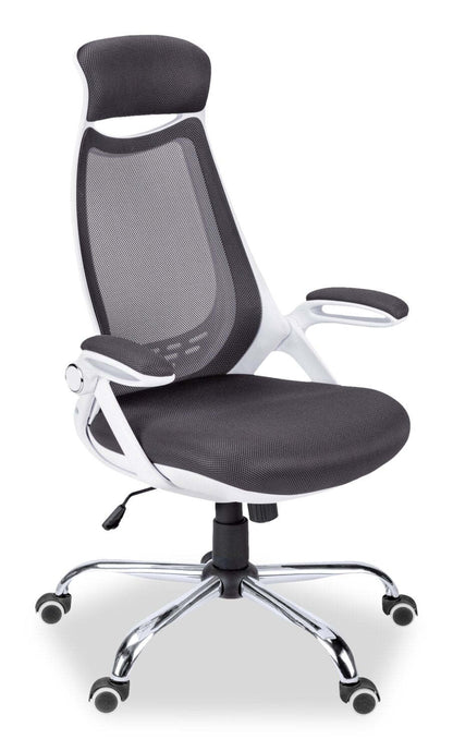 Kegan 28 Executive Mesh Office Chair - Blanc | Fauteuil président Kegan de 28 po en mailles - noir