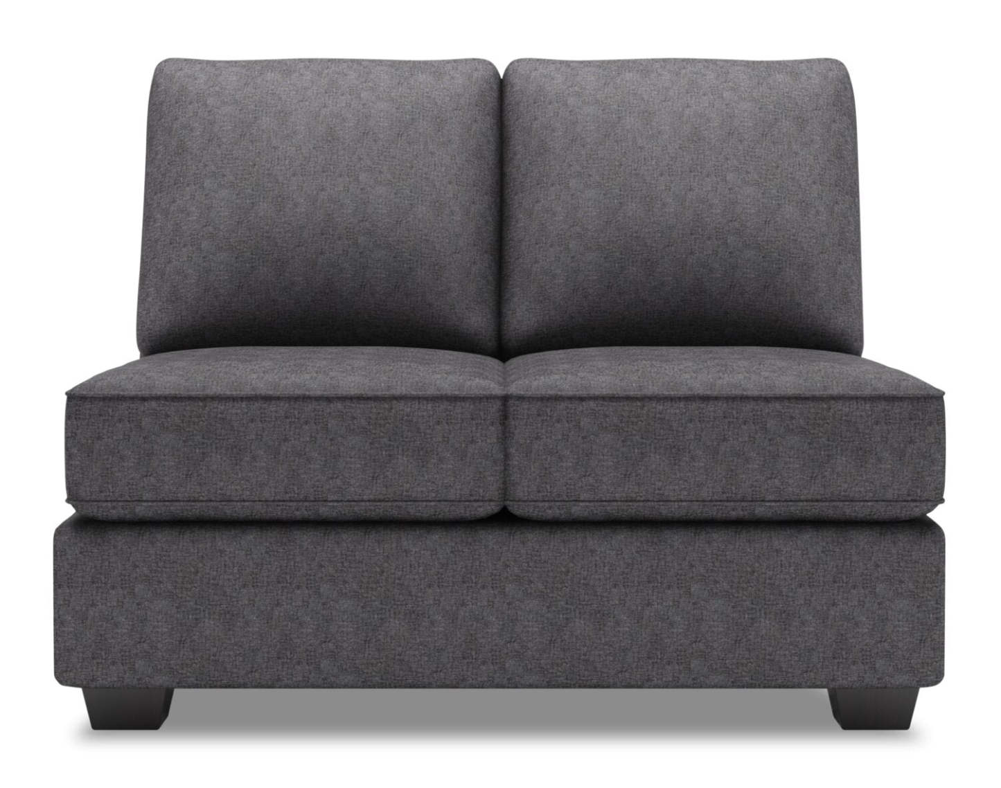 Causeuse sans accoudoirs de la collection Sofa Lab - Luxury Charcoal | RO252993