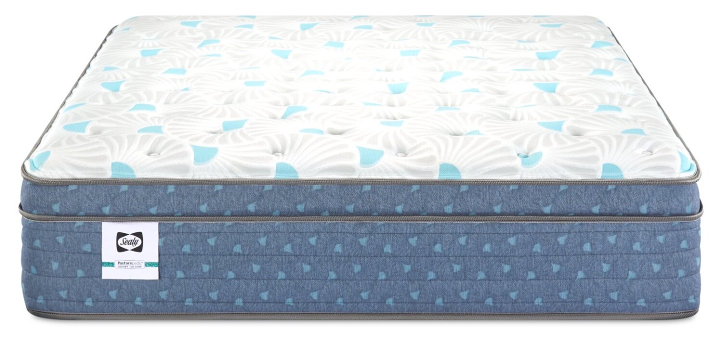 Sealy Posturepedic® Luxury Crown Jewel® Resort Mykonos Eurotop Queen Mattress | Matelas Eurotop Mykonos Resort Luxury Crown Jewel de Sealy pour lit queen