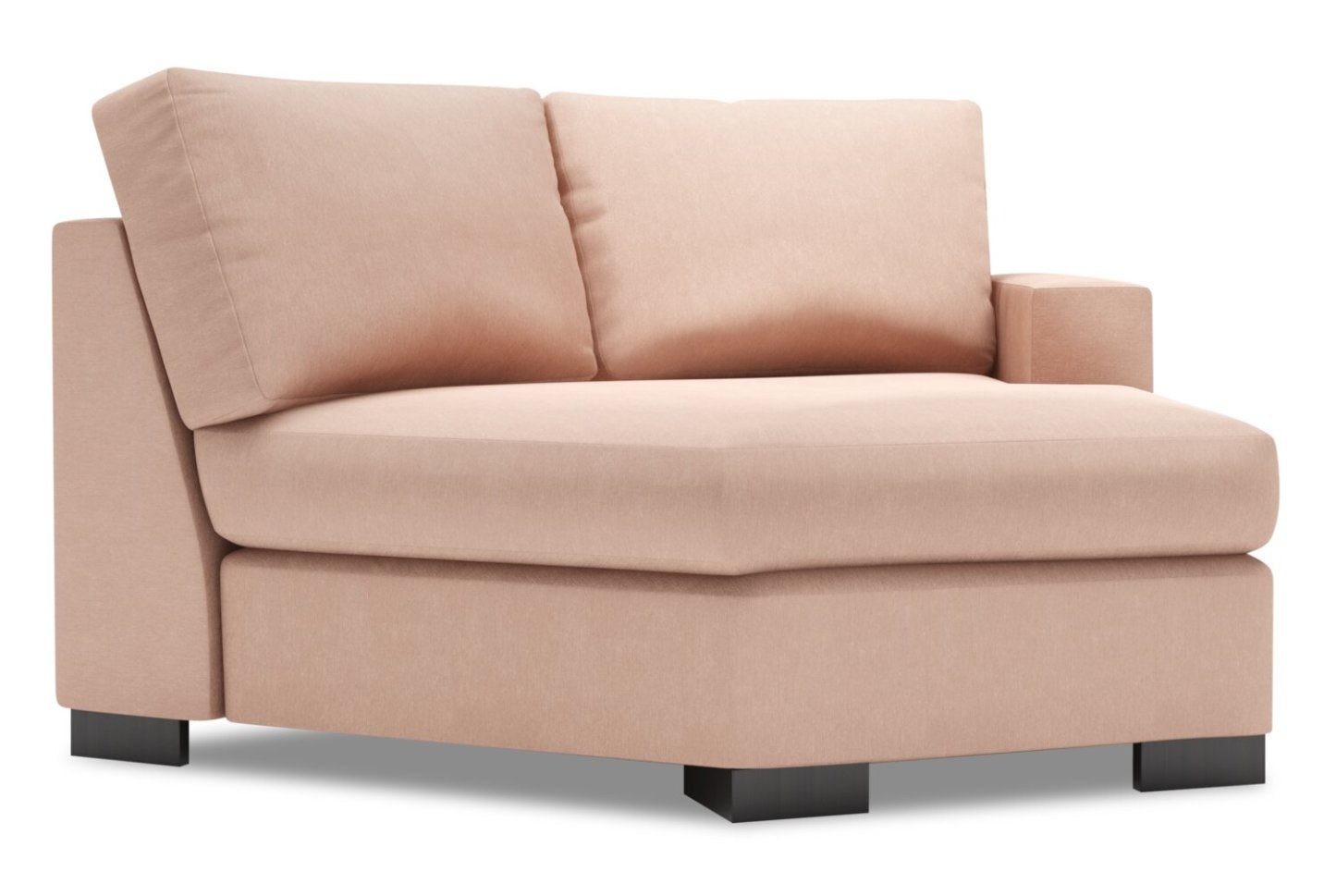 Canapé Lab Track RAF Cuddler - Pax Rose | Fauteuil Cuddler de droite Track de la collection Sofa Lab - Pax Rose | TR863249