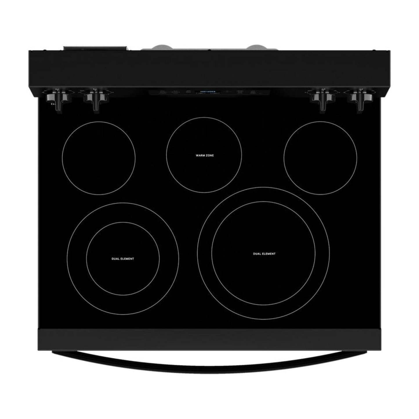 Cuisinière électrique Whirlpool de 5,3 pi3 avec friture à air sans préchauffage - noire - YWFES5030RB | Bain à remous 5,3 Cu. Fort. Cuisinière électrique sans préchauffage pour friture à air - Noir - YWFES5030RB | YWFES5RB