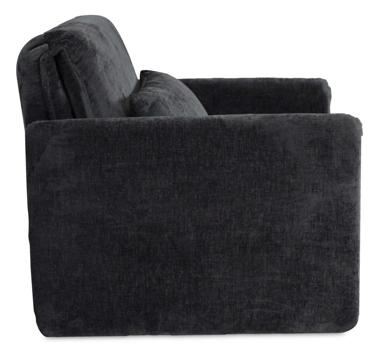 Dawn 42 Fauteuil-lit en tissu de chenille - gris