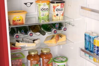 Unique Classique Rétro 24 11 Pi Cu. Réfrigérateur à congélateur supérieur – Rouge bonbon - UNQ-310L R TM | Réfrigérateur Classic Rétro d'Unique de 24 po et de 11 pi3 à congélateur supérieur - rouge bonbon - UNQ-310L R TM