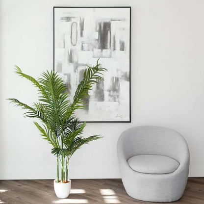 Areca Palm 63" Plante Artificielle | Plante artificielle palmier Areca 63 po