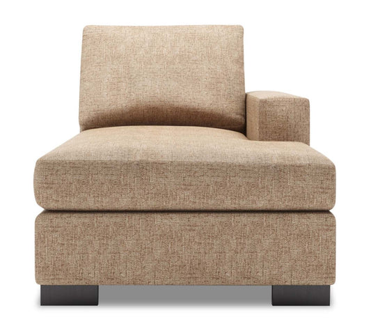 Sofa Lab Track RAF Chaise - Luxe Taupe | Fauteuil long gauche Track de la collection Sofa Lab - Luxe Taupe | TR282893