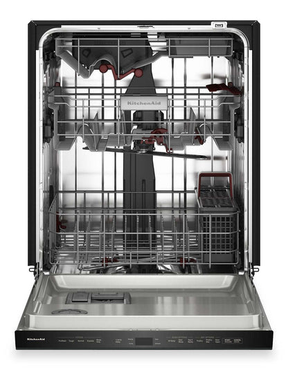 Lave-vaisselle KitchenAid de 24 po et de 44 dBA avec troisième panier 360° Max JetsMC - genièvre - KDPS624SJP