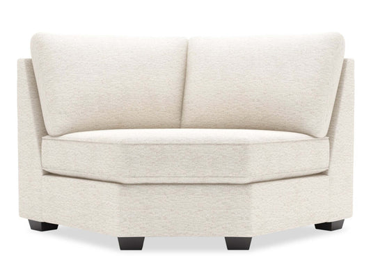 Fauteuil courbé en coin Roll de la collection Sofa Lab - Luxury Sand | RO843093
