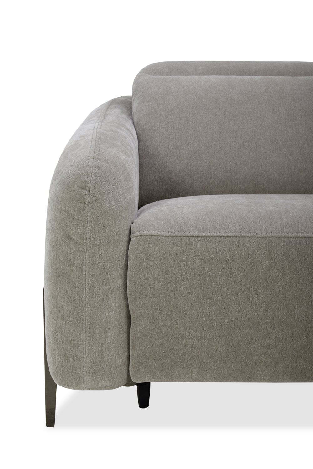 Sofa sectionnel à inclinaison électrique Caprice 5 pièces avec appuie-têtes électriques - truffe | CAPRGSEC