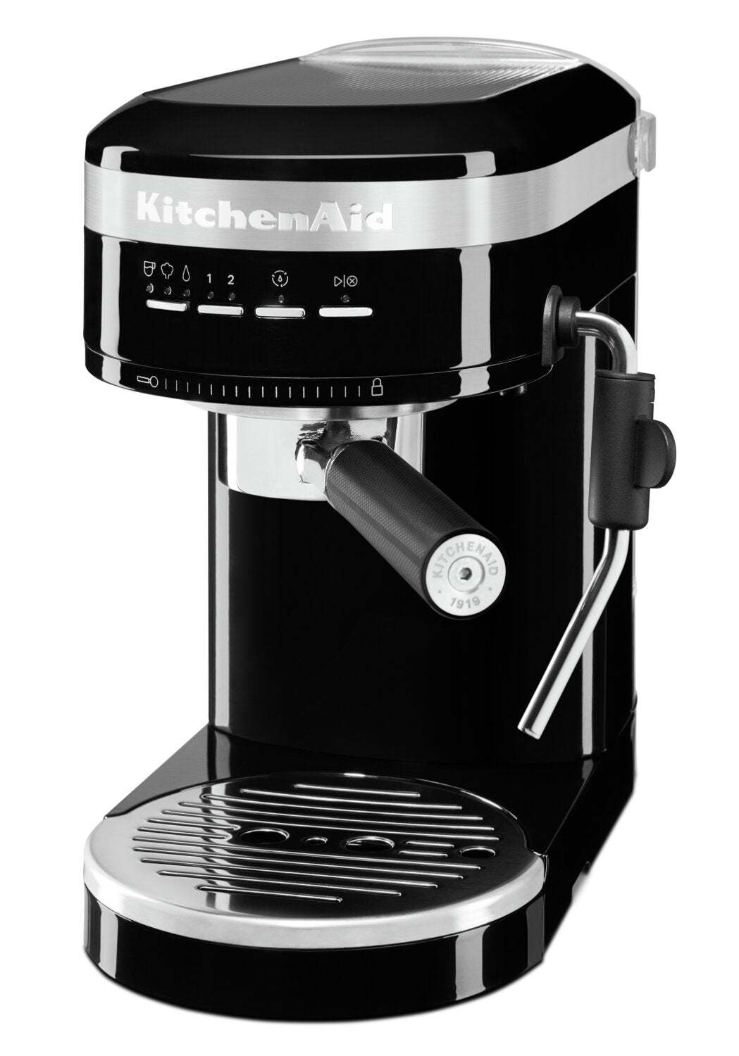 Machine à expresso semi-automatique en métal KitchenAid - KES6503OB | Machine à expresso semi-automatique KitchenAid en métal - KES6503OB | KES6503B