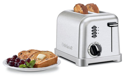 Grille-pain Cuisinart 2 tranches - CPT-160C | CPT160CS