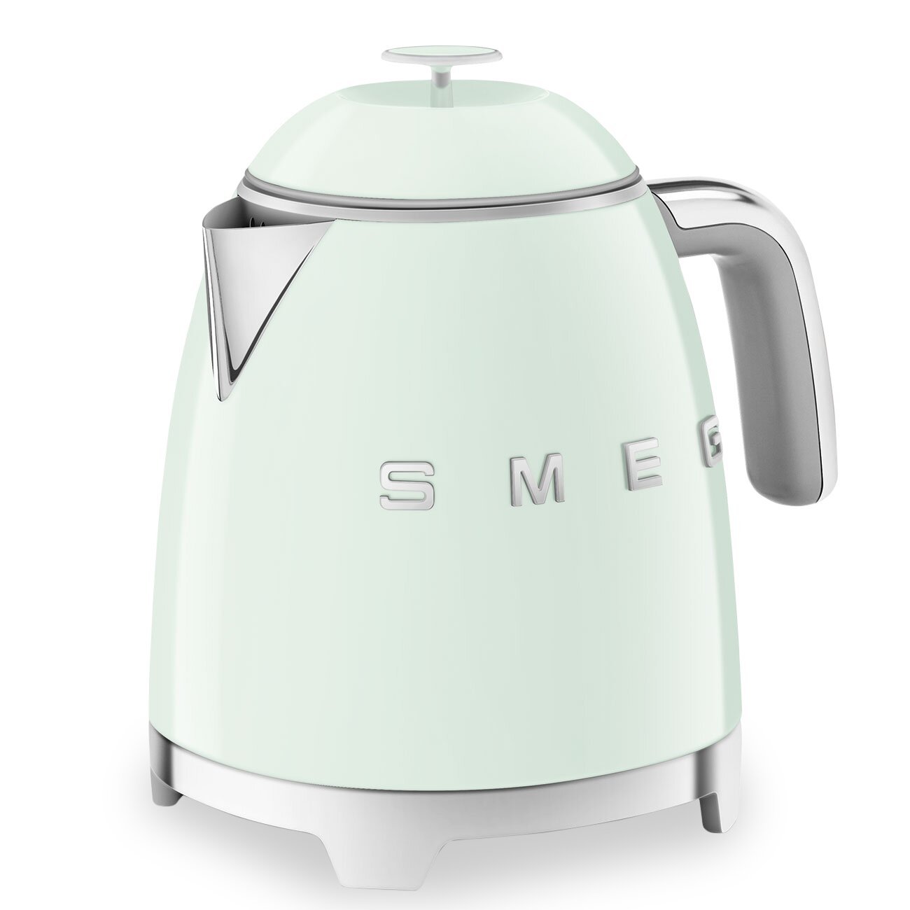 Smeg 0,8 L Mini bouilloire électrique sans fil - KLF05PGUS|Mini bouilloire électrique Smeg sans fil de 0,8 l - KLF05PGUS