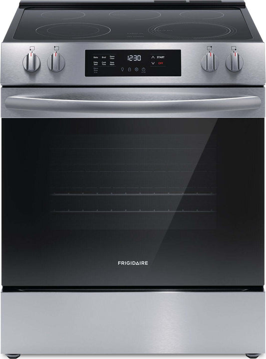 Cuisinière électrique Frigidaire de 5,3 pi³ avec élément EvenTemp™ et surface de cuisson à 5 éléments - Acier inoxydable…