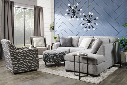 Sofa Lab Track RAF Chaise Return - Luna Domino | Rallonge pour fauteuil long de droite Track de la collection Sofa Lab - Luna Domino | TR262191