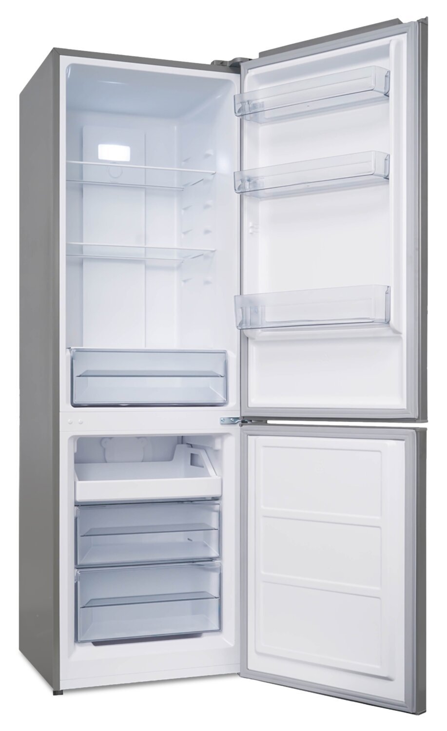 Réfrigérateur Danby de 10,3 pi³ et de 23,7 po à congélateur inférieur - acier inoxydable - DBMF100B1SLDB | Danby 23.7 10.3 Cu. Ft. Bottom-Mount Refrigerator - Stainless Steel - DBMF100B1…