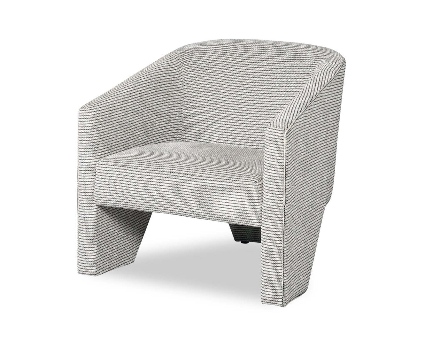 Fauteuil d'appoint en tissu chenille Adria 31 - Encre multicolore | Fauteuil d'appoint Adria de 31 po en tissu de chenille - encre multicolore