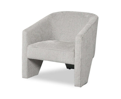 Fauteuil d'appoint en tissu chenille Adria 31 - Encre multicolore | Fauteuil d'appoint Adria de 31 po en tissu de chenille - encre multicolore