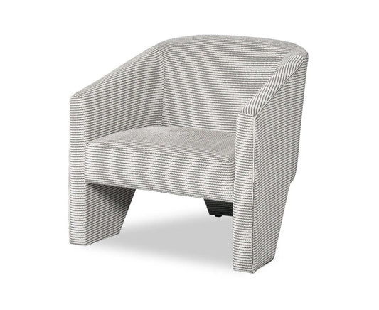 Fauteuil d'appoint en tissu chenille Adria 31 - Encre multicolore | Fauteuil d'appoint Adria de 31 po en tissu de chenille - encre multicolore