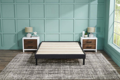 Base de plate-forme Breeze King - Noir | Base plateforme Breeze pour très grand lit - noir | BREZBBKG