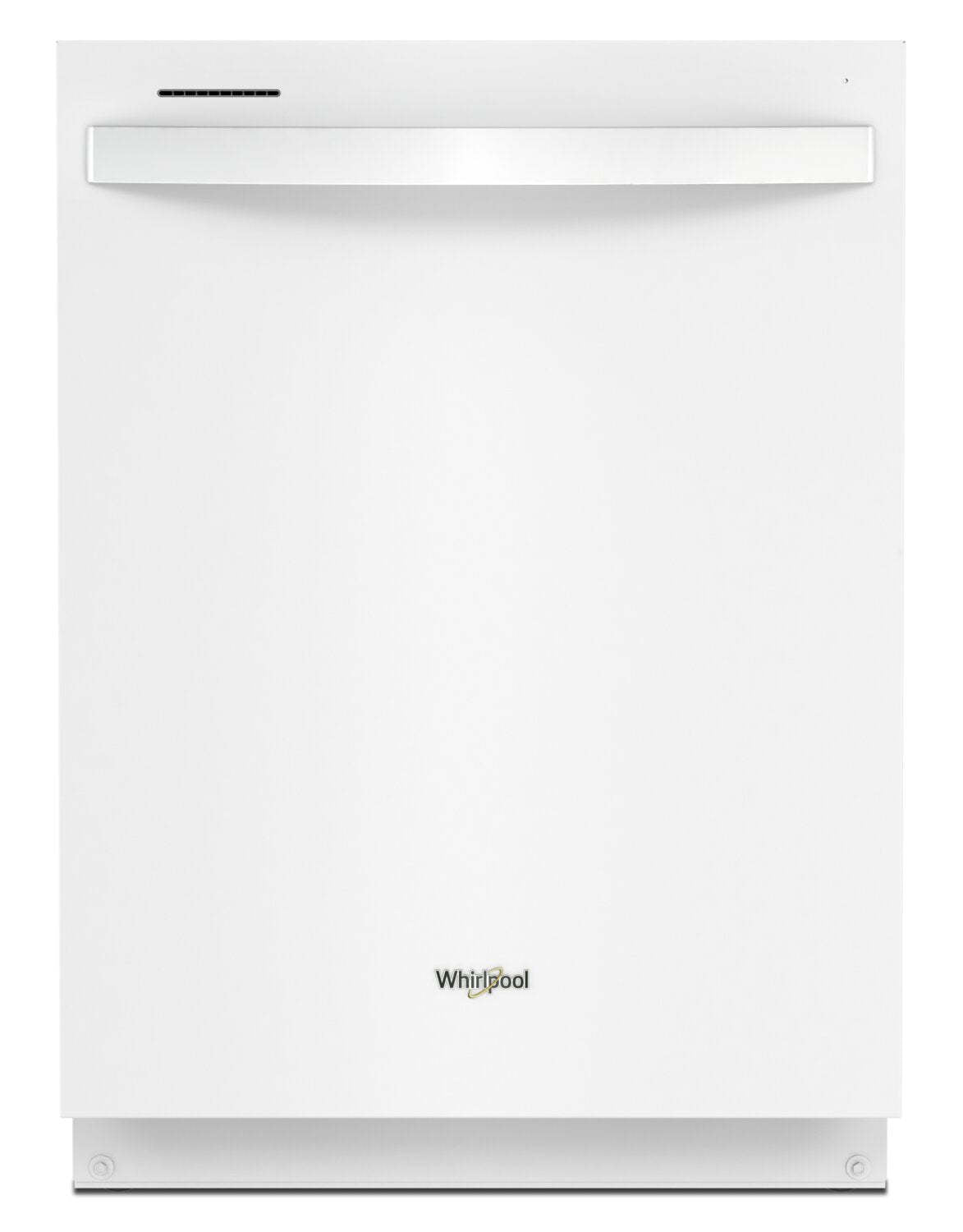 Lave-vaisselle Whirlpool 24 50 dBA à commande supérieure encastrable - Blanc - WDT740SALW | Lave-vaisselle encastré Whirlpool de 24 po et de 50 dBA avec commandes sur le dessus - blanc - WDT74…