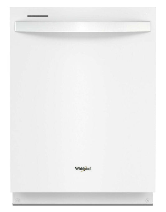 Lave-vaisselle Whirlpool 24 50 dBA à commande supérieure encastrable - Blanc - WDT740SALW | Lave-vaisselle encastré Whirlpool de 24 po et de 50 dBA avec commandes sur le dessus - blanc - WDT74…