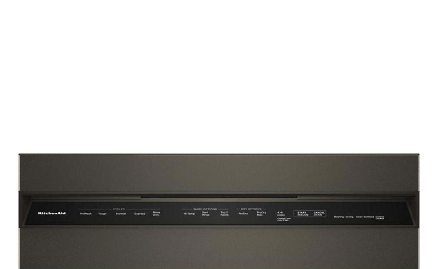 Lave-vaisselle KitchenAid de 24 po et de 44 dBA avec troisième panier 360° Max JetsMC - minerai noir - KDFS424SBE