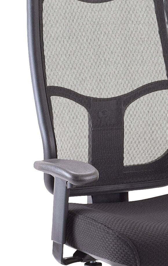 Tempur-Pedic Remy 26,8" Office Chair - Noir avec dossier en maille | Chaise de bureau Remy de Tempur-Pedic de 26,8 po - noire avec dossier en maille