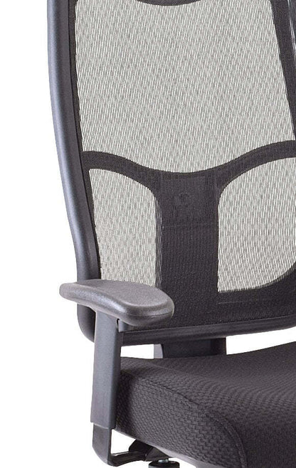 Tempur-Pedic Remy 26,8" Office Chair - Noir avec dossier en maille | Chaise de bureau Remy de Tempur-Pedic de 26,8 po - noire avec dossier en maille