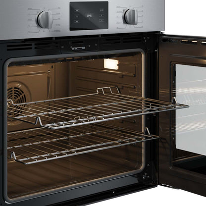 Bosch 30 4,6 pi³ Four mural simple électrique de la série 500 - acier inoxydable - HBL5455RUC | Four mural simple électrique Bosch de série 500 de 4,6 pi³ et de 30 po - acier inoxydable - HBL5455RUC | HBL5455R