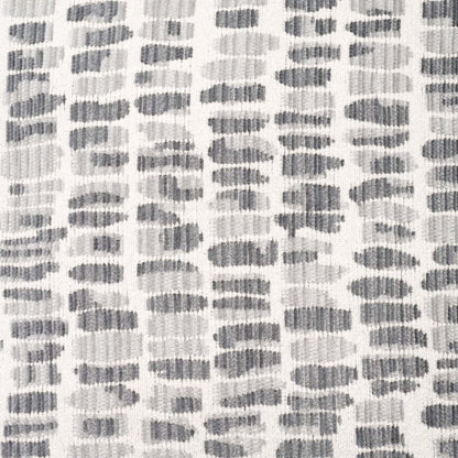 Fabriqué au Canada, canapé sectionnel en U de droite Morgan 2 pièces en tissu de chenille avec coussins décoratifs - gris