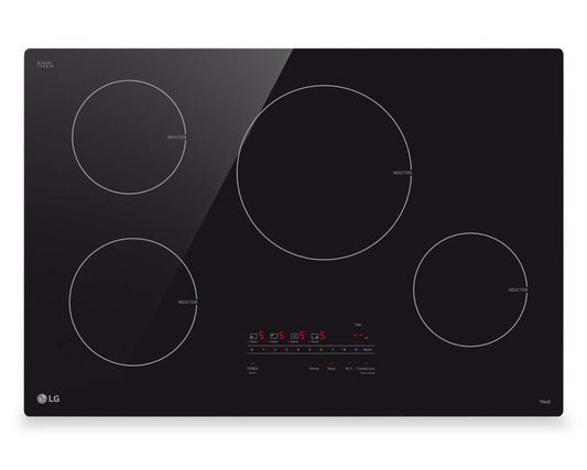 LG 30 4-Element Induction Cooktop - Black Ceramic Glass - CBIH3013BE | Plaque de cuisson à induction LG de 30 po à 4 éléments - vitrocéramique noire - CBIH3013BE