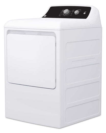 GE 6,2 Cu. Fort. Sécheuse électrique avec cycle SaniFresh – Blanc - GTX34EBMRWS | Sécheuse électrique GE de 6,2 pi³ avec cycle SaniFresh - blanche - GTX34EBMRWS