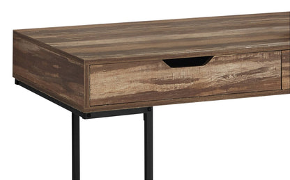 Bureau Butler 47.25 avec 2 tiroirs - Marron|Bureau Butler de 47,25 po à 2 tiroirs - brun