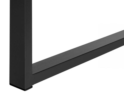 Bureau Rafa 47.75 avec 2 armoires de rangement - Noir|Bureau Rafa de 47,75 po avec 2 armoires de rangement - noir