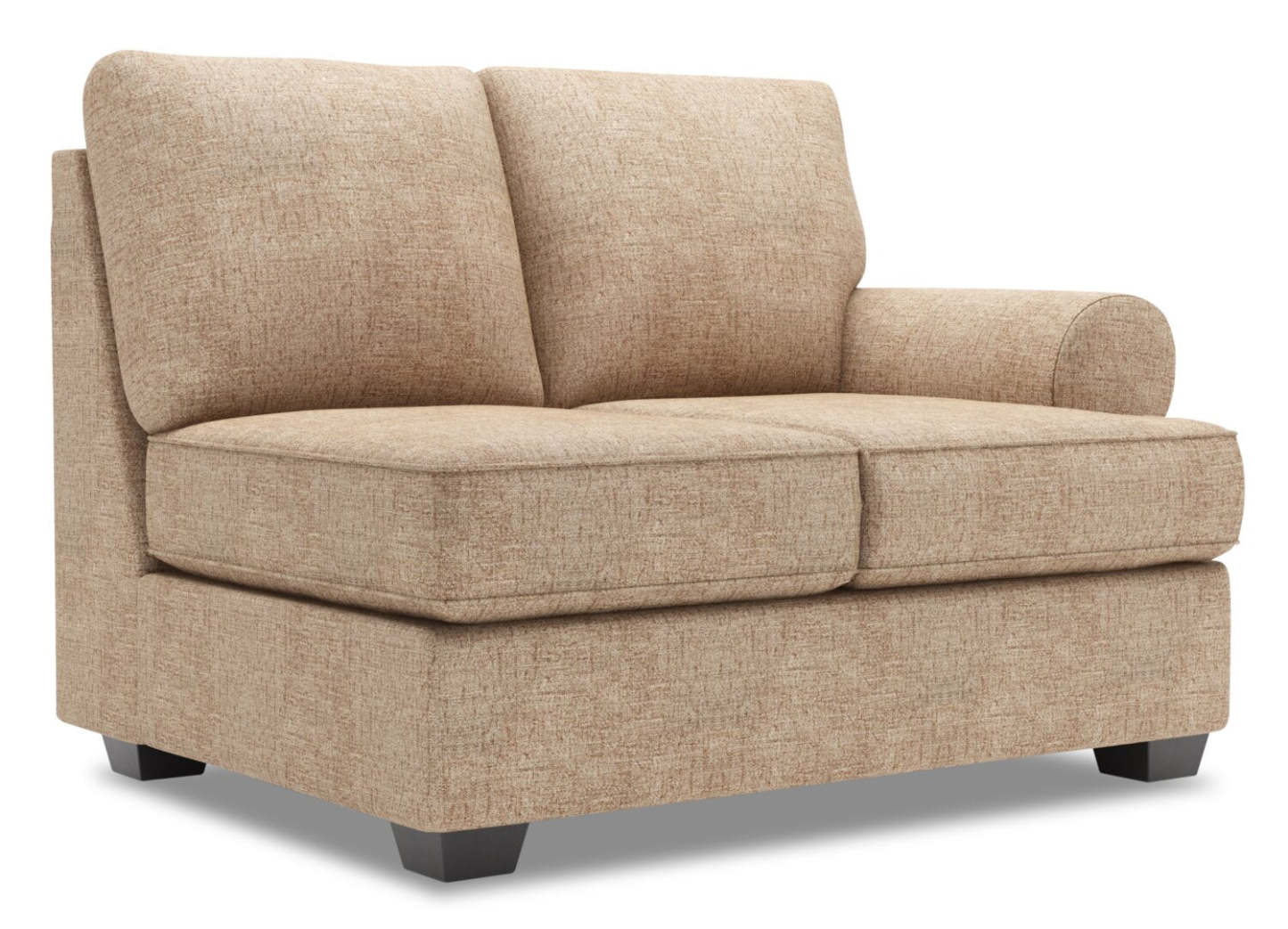 Canapé Lab Roll RAF Causeuse - Luxe Taupe | Causeuse de droite Roll de la collection Sofa Lab - Luxe Taupe | RO222893