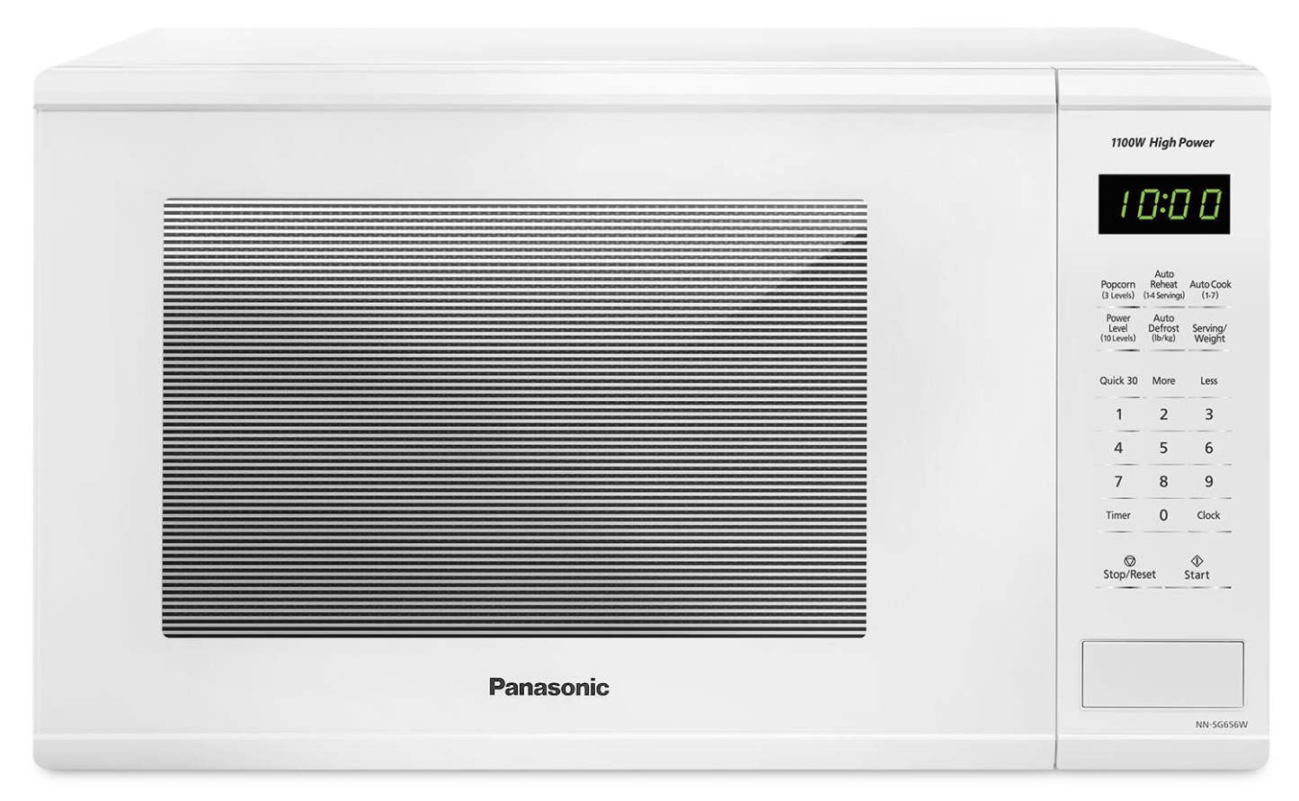 Panasonic 1,3 Cu. Fort. Micro-ondes de comptoir - NNSG656WC | Four à micro-ondes de comptoir Panasonic de 1,3 pi3 - NNSG656WC | NNSG656C