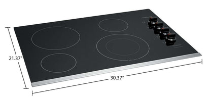 Table de cuisson électrique Frigidaire 30 à 4 éléments - Acier inoxydable - FFEC3025US | Surface de cuisson électrique Frigidaire de 30 po à 4 éléments - acier inoxydable - FFEC3025US