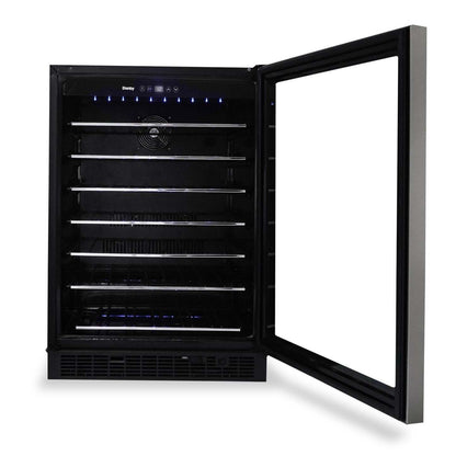 Danby 5,7 pi³ 60 bouteilles réfrigérateur à vin encastré - acier inoxydable - DWC057A1BSS | Refroidisseur à vin encastré Danby, de 5,7 pi³ pour 60 bouteilles - acier inoxydable - DWC057A1BSS | DWC057SS