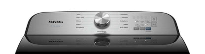 Maytag 5,4 Cu. Fort. Laveuse à chargement par le haut Pet Pro - Noir volcan - MVW6500MBK | Laveuse Maytag à chargement par le haut Pet Pro de 5,4 pi³ - noir volcan - MVW6500MBK