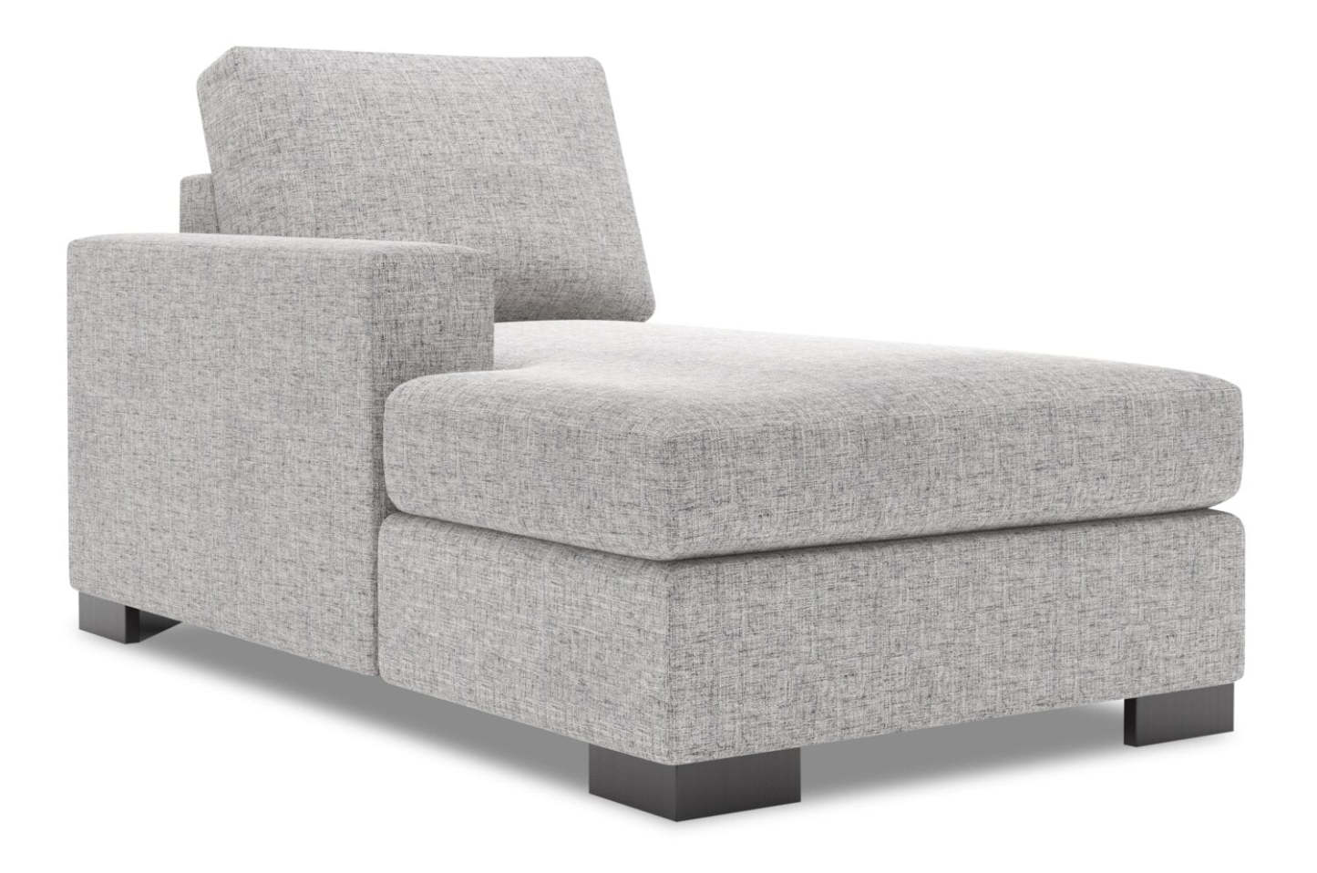 Sofa Lab Track LAF Chaise - Luna Domino | Fauteuil long à gauche Track de la collection Sofa Lab - Luna Domino | TR242191