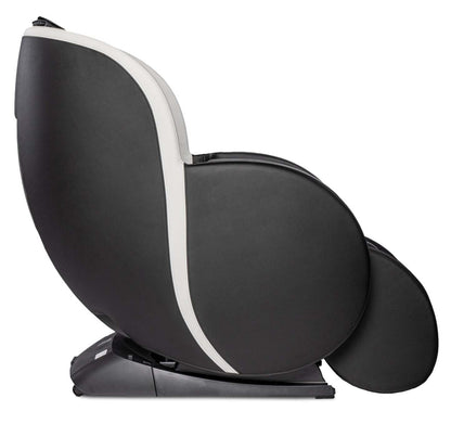 Fauteuil de massage Urban de Panasonic de 29,5 po en tissu d’apparence cuir avec Bluetooth et port USB - noir