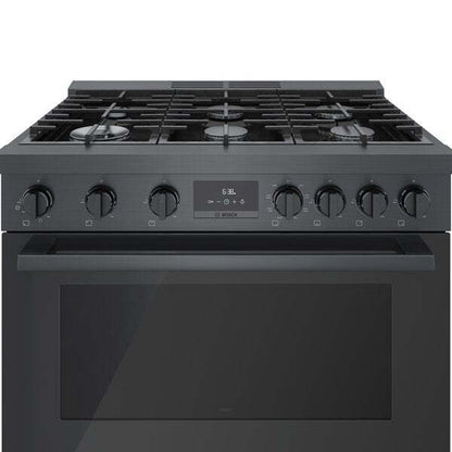 Bosch 800 Series 3.5 Cu. Ft. Dual Fuel Freestanding Range - HDS8645C | Cuisinière hybride amovible Bosch de série 800 - HDS8645C | HDS8645C
