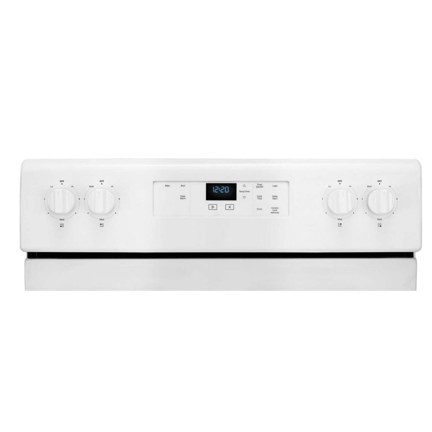 Cuisinière électrique Whirlpool de 4,8 pi³ - blanche - YWFC150M0JW | Bain à remous 4,8 Cu. Fort. Cuisinière électrique - Blanc - YWFC150M0JW