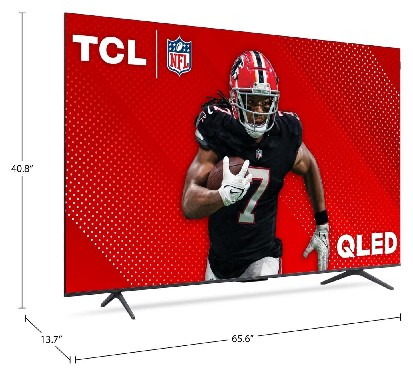 Téléviseur intelligent Google TCL 75 Q65 QLED 4K UHD (75Q651G-CA) | Téléviseur intelligent QLED TCL Q65 UHD 4K de 75 po avec Google TVMC (75Q651G-CA)