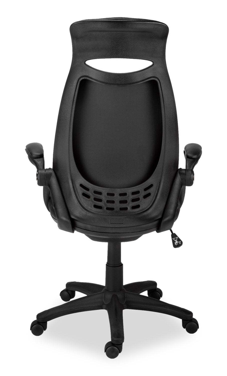 Kegan 28 Executive Faux Leather Office Chair - Noir | Fauteuil président Kegan de 28 po en similicuir - noir