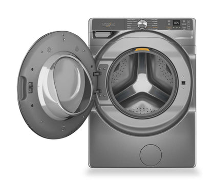 Laveuse Whirlpool à chargement frontal de 5,8 pi³ avec système de ventilation FreshFlowMC et lavage intelligent par IA - WFW6720RR | WFW6720R